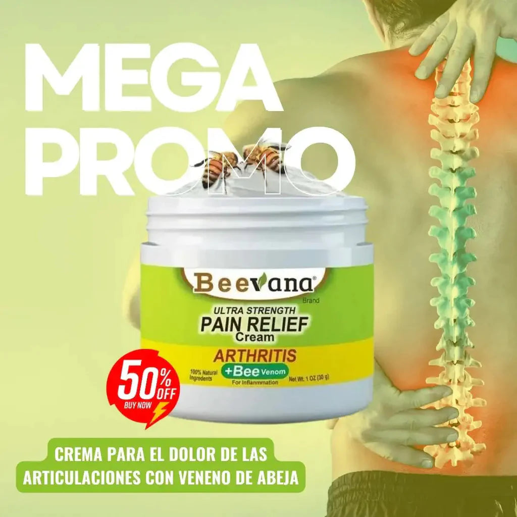"Alivio natural que tus articulaciones estaban esperando 🌿🐝"